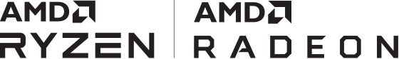 AMD Ryzen und AMD Radeon Logos